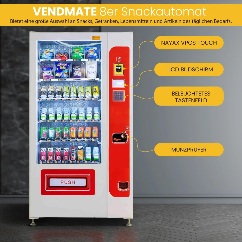 VENDMATE 8er Snackautomat – Bild 2