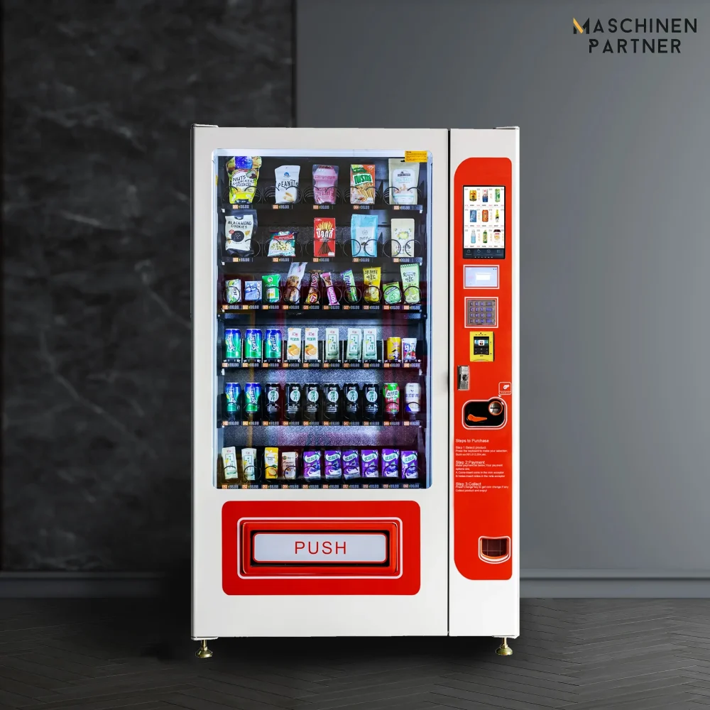 Touch-Snackautomat mit 10.1" Screen - Produkte ganz einfach wählen